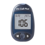 دستگاه تست قند خون آنکال پلاس (On Call Plus)، بدون نوار